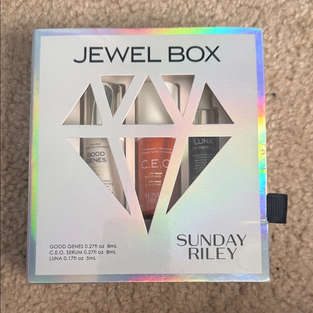 Sunday Riley Jewel Box Skincare Trio